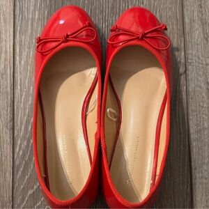Streetwear Society Red Flats with Bow